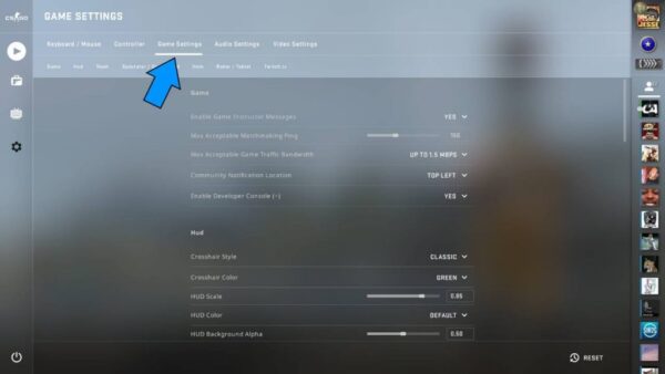 CS:GO game settings console guide